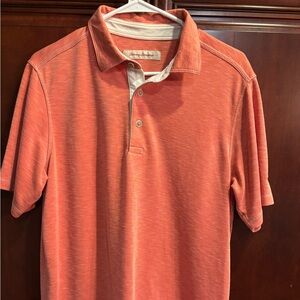 Tommy Bahama Sunset Orange Polo Shirt